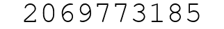 Number 2069773185.