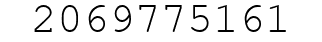 Number 2069775161.