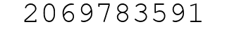 Number 2069783591.