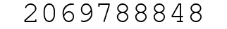 Number 2069788848.