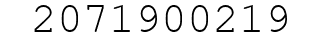 Number 2071900219.
