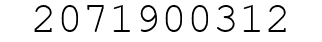 Number 2071900312.