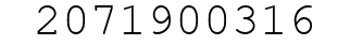 Number 2071900316.
