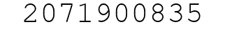 Number 2071900835.