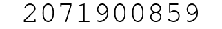 Number 2071900859.