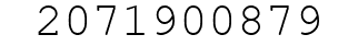 Number 2071900879.