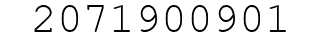 Number 2071900901.