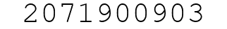 Number 2071900903.