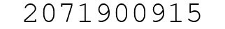 Number 2071900915.