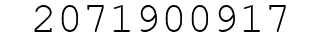 Number 2071900917.