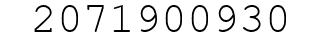 Number 2071900930.