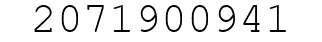 Number 2071900941.
