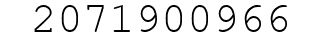 Number 2071900966.