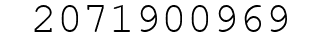 Number 2071900969.