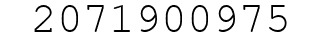 Number 2071900975.