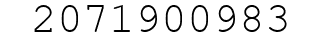 Number 2071900983.