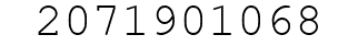 Number 2071901068.