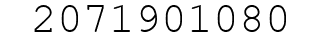 Number 2071901080.