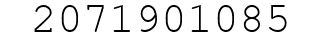 Number 2071901085.