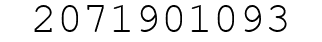Number 2071901093.