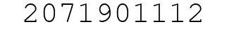 Number 2071901112.