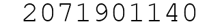 Number 2071901140.