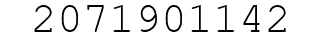 Number 2071901142.