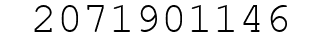 Number 2071901146.