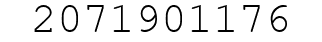 Number 2071901176.