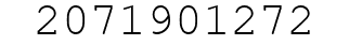 Number 2071901272.