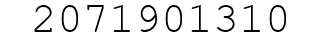Number 2071901310.