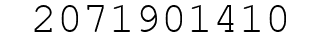 Number 2071901410.