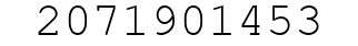 Number 2071901453.