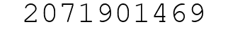 Number 2071901469.