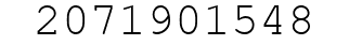 Number 2071901548.