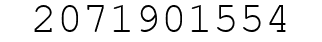 Number 2071901554.