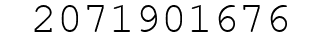 Number 2071901676.