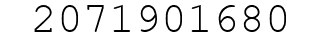 Number 2071901680.