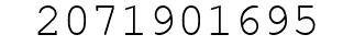 Number 2071901695.