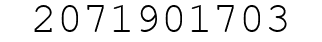 Number 2071901703.