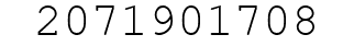 Number 2071901708.