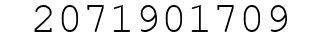 Number 2071901709.
