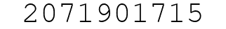 Number 2071901715.