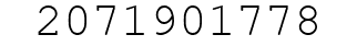 Number 2071901778.