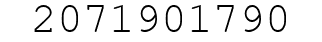 Number 2071901790.