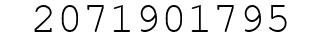 Number 2071901795.