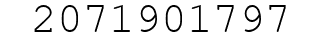 Number 2071901797.