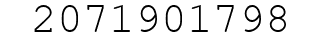 Number 2071901798.