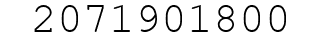 Number 2071901800.