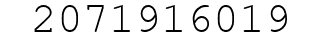 Number 2071916019.